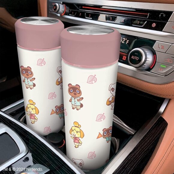 Animal Crossing - 17oz Insulated Stainless Steel - Leak Proof Water Bottle - Picture 4 of 6